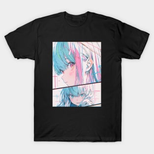 Shy Anime Girl T-Shirt